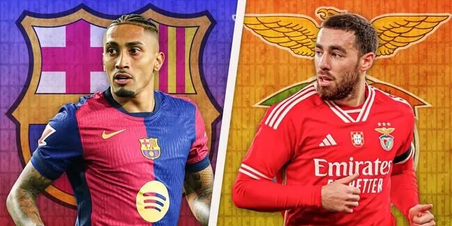 Soi kèo Barcelona vs Benfica, 0h45 ngày 12/03/2025 4 Soi kèo Barcelona vs Benfica, 0h45 ngày 12/03/2025