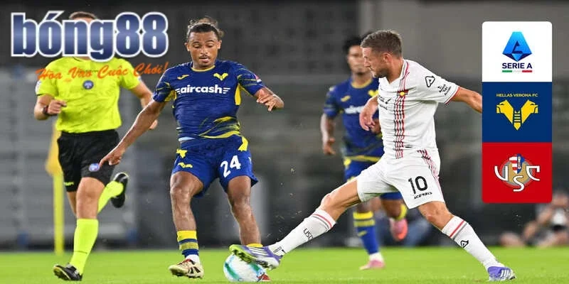 Soi Kèo Hellas Verona vs Cremonese Phân Tích & Dự Đoán Kèo 1 Phong độ 2 đội trận Hellas Verona vs Cremonese